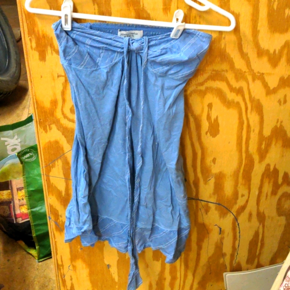 Abercrombie tie up dress